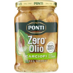 Ponti Zero olio Carciofi Pepe e Limone 300 gr.