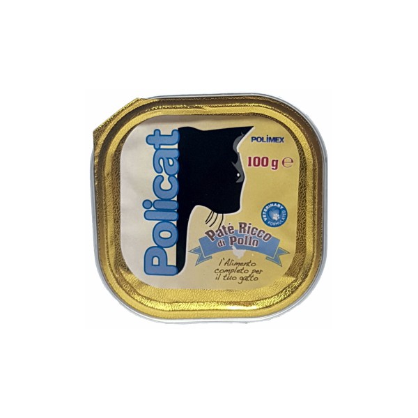 Policat patè ricco di pollo gr.100