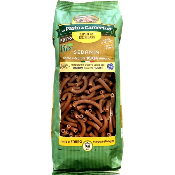 Pasta di Camerino sedanini al farro bio gr.500