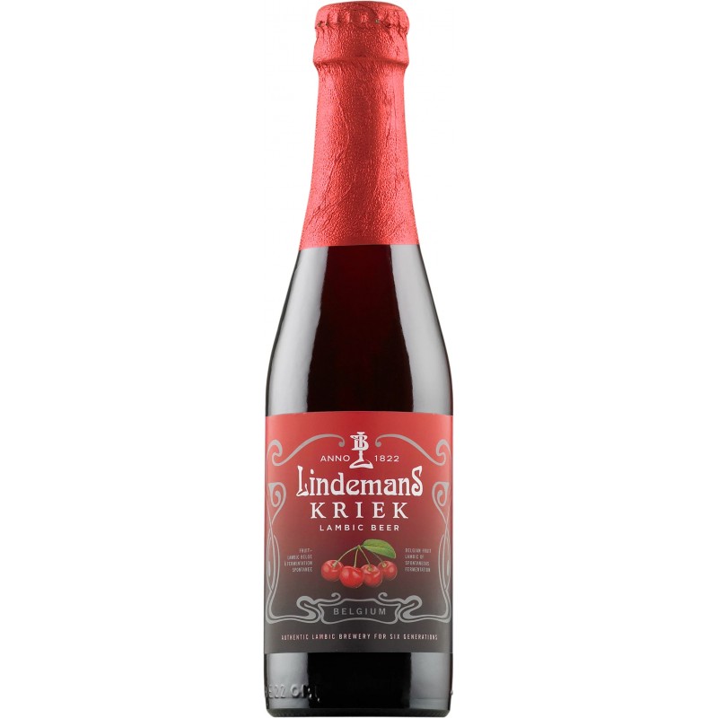Bicchiere Lindemans Per Birra Alla Frutta – 25 Cl, Vetro Da Birra Speciale