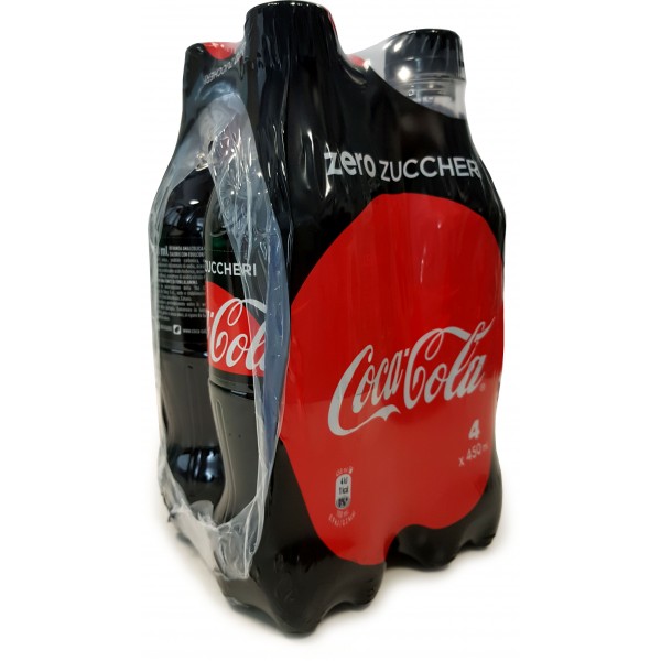 Coca-Cola zero ml.450x4 pet
