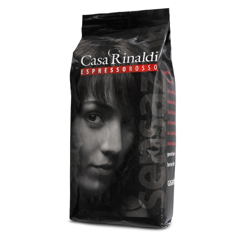 Casa Rinaldi Caffè Espresso Macinato Rosso kg. 1 Visita Cicalia