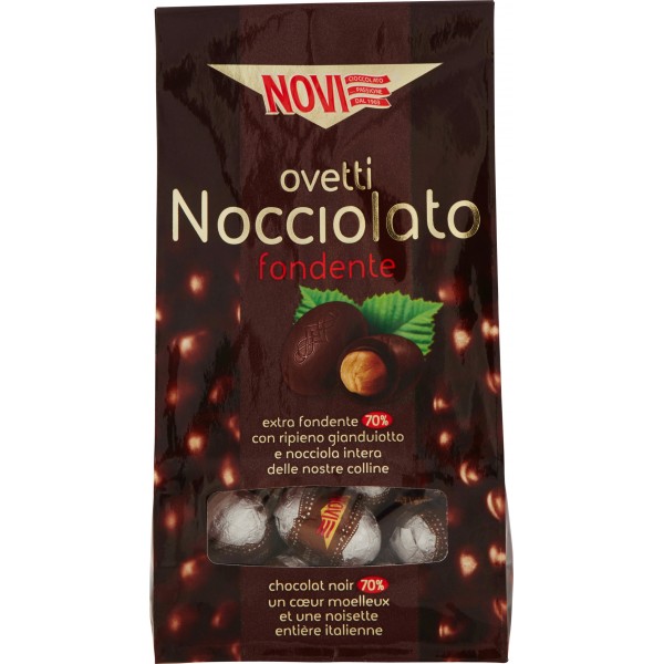 Novi ovetti Nocciolato fondente 145 gr.