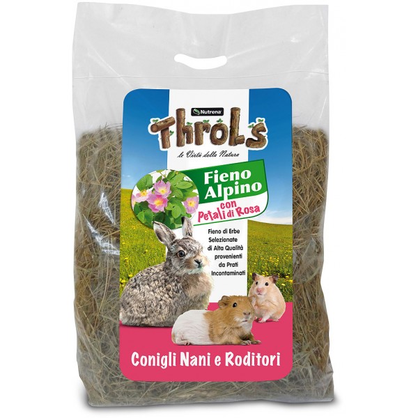 Nutrena fieno alpino e petali di rosa gr.500 Nutrena fieno alpino e petali di rosa gr.500