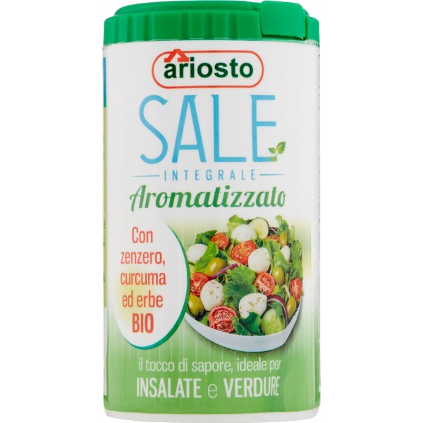 Ariosto Sale Integrale Aromatizzato Condimento Insalate Verdure 100gr