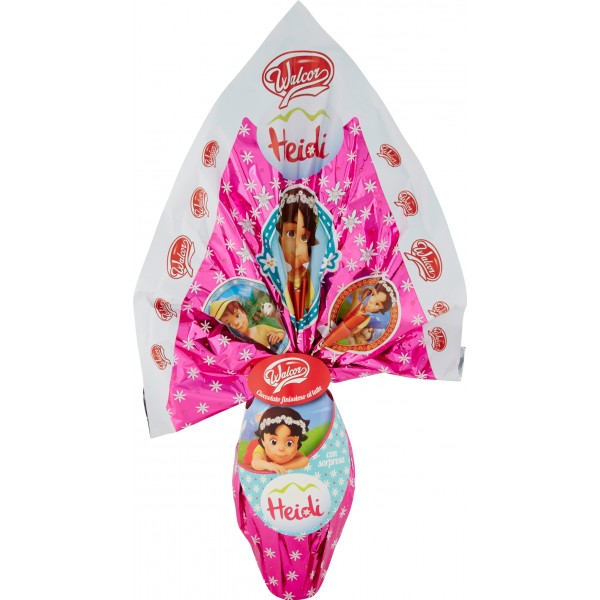 Walcor Uovo Cioccolato finissimo al latte Heidi 150 gr.