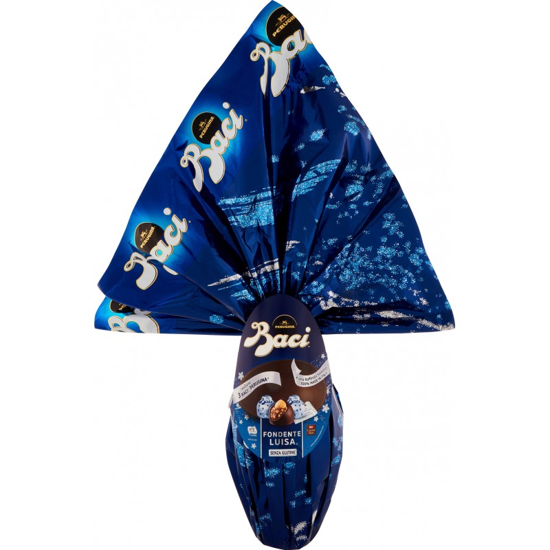Baci Perugina Uovo Di Pasqua Cioccolato Fondente Con Sorpresa gr.252