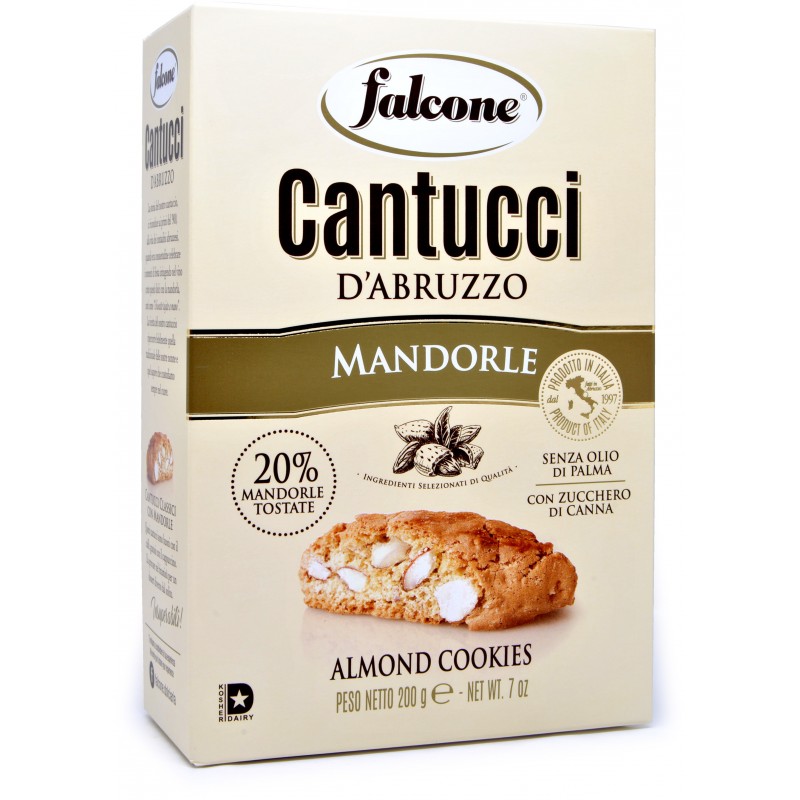 Cantucci d'abruzzo Falcone mandorle gr.170| Ordinalo ora su Cicalia