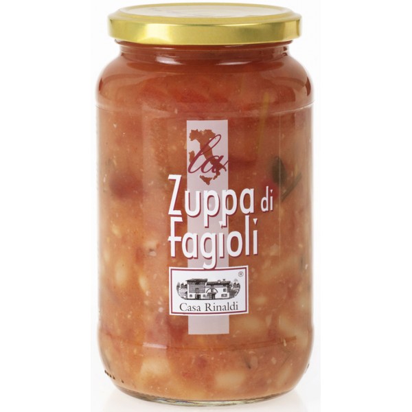 Casa Rinaldi zuppa fagioli gr.550 Casa Rinaldi zuppa fagioli gr.550