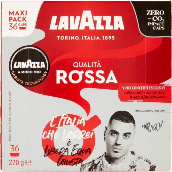 Caffè Lavazza Rossa 36 caps gr.270