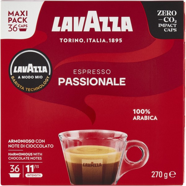 36 Capsule Caffè A modo Mio Intenso - Lavazza