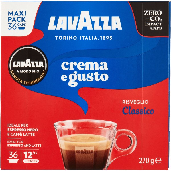 Caffè Lavazza Crema gusto 36 caps gr.270