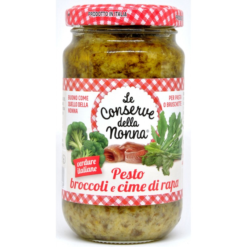 Pesto con broccoli e cime rapa Le conserve della Nonna gr 190 Cicalia