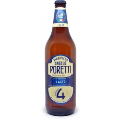 Poretti birra 4 luppoli lager cl.66