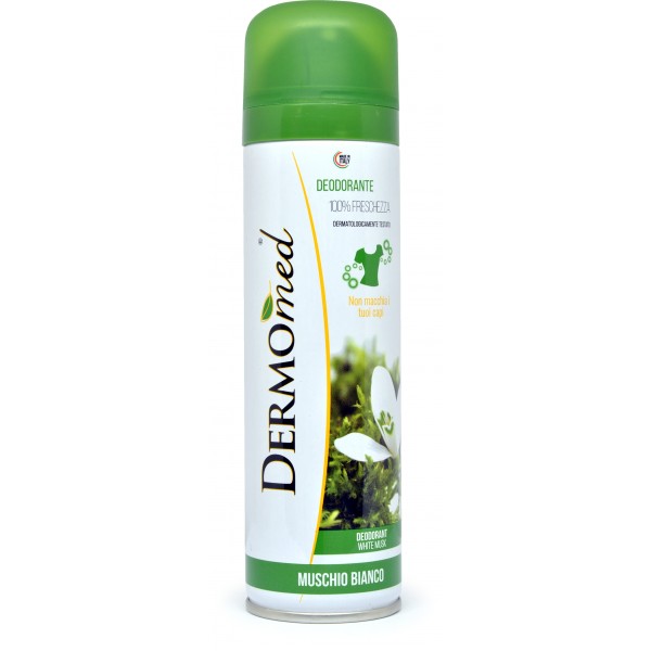 Dermomed deodorante spray muschio bianco ml.150