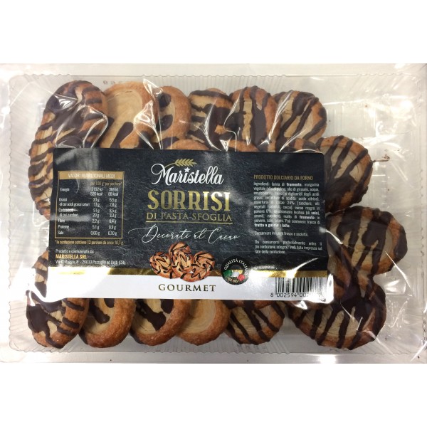 Maristella Sorrisi Decorati Cacao 200 gr
