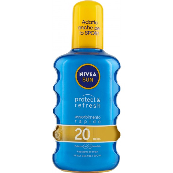 Nivea sun fp20 spray ml.200 Nivea sun fp20 spray ml.200