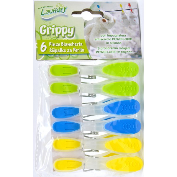 Laudry grippy pinze biancheria pz.6 Laudry grippy pinze biancheria pz.6