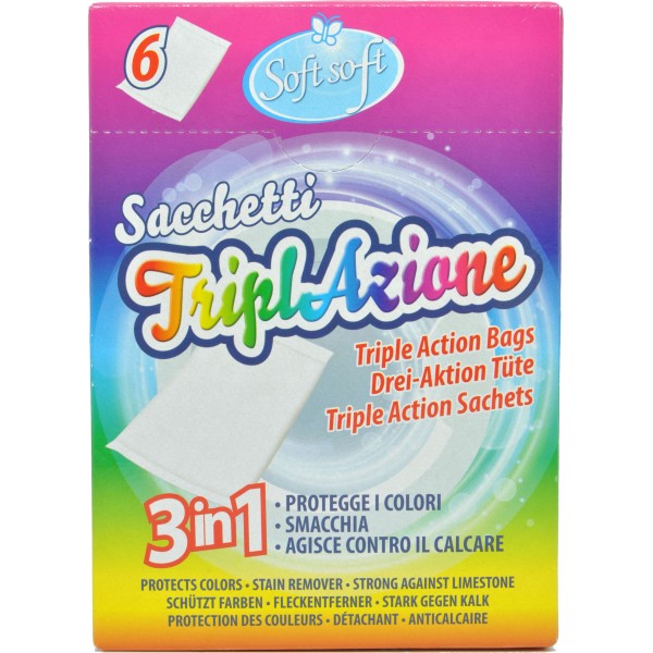 Soft Soft sacchetti triplazione pz.6