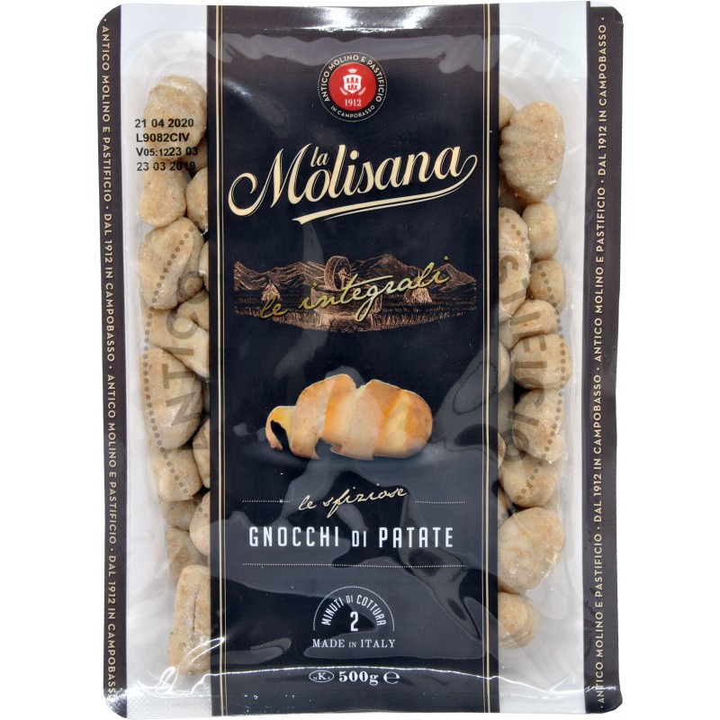 La Molisana gnocchi di patate integrali gr.500 GU7624 La Molisana gnocchi di patate integrali gr.500 GU7624