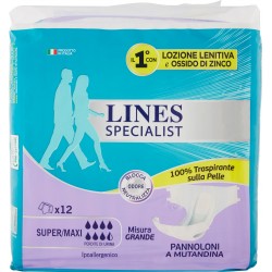 Lines Specialist Pannoloni a Mutandina Super/Maxi x12