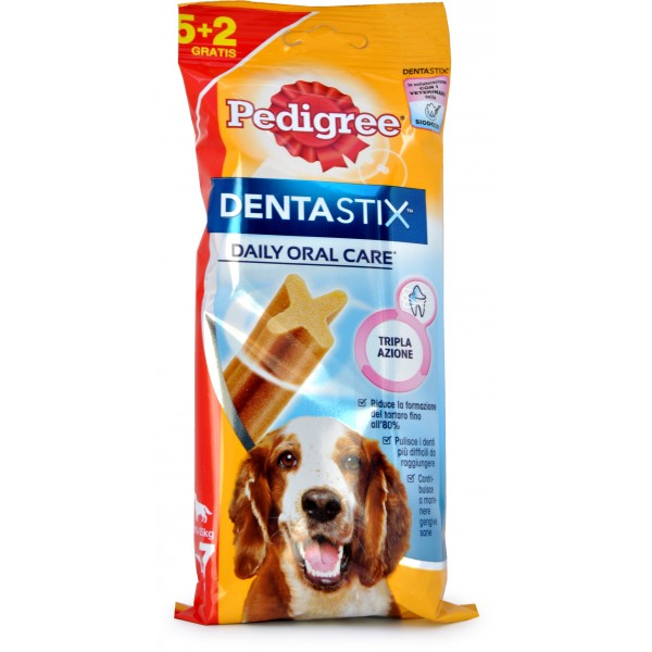 Pedigree dentastix 5+2 cani 10/25 kg.