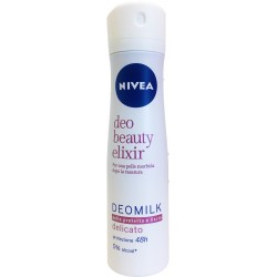 Nivea deomilk spray delicato ml.150
