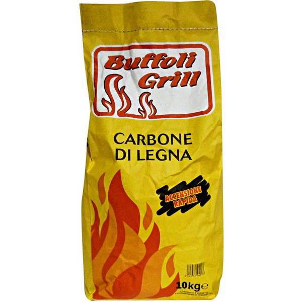 Buffoli carbone vegetale kg.10