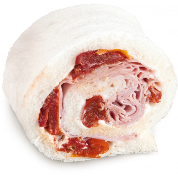 Rolle con prosciutto di Praga e pomodori gr.150 Rolle con prosciutto di Praga e pomodori gr.150