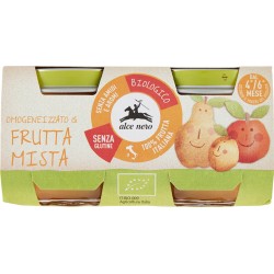 alce nero Omogeneizzato di Frutta Mista 2 x 80 gr.