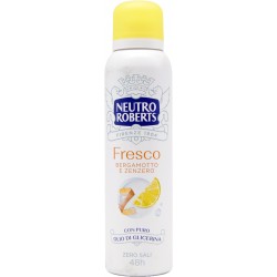 Neutro Roberts fresco zero% sali bergamotto e zenzero Deo Spray 150 ml