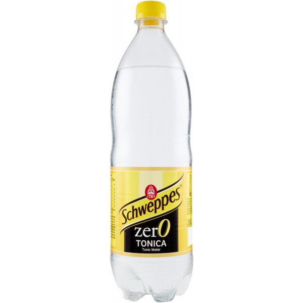 Schweppes Acqua Tonica Zero Senza Zucchero Aggiunto 1 Lt