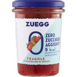 Zuegg Zero Zuccheri Aggiunti* Fragole e Fragoline di Bosco 220 gR.