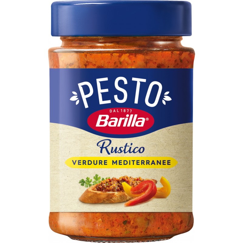 Barilla Pesto Rustico Mediterraneo 200 gr.