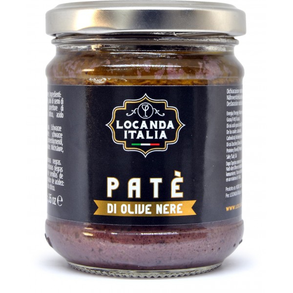 Locanda Italia pate olive nere gr.180