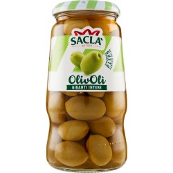 Sacla olive verdi giganti - gr.560