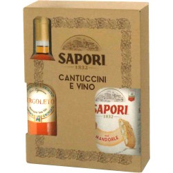 Sapori cantuccini toscani con vino liquoroso gr.550