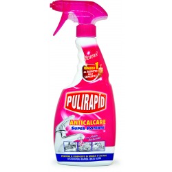 Pulirapid - Anticalcare, Detergente per Inox e Ceramica, con Aceto Naturale  - 750 ml : : Salute e cura della persona