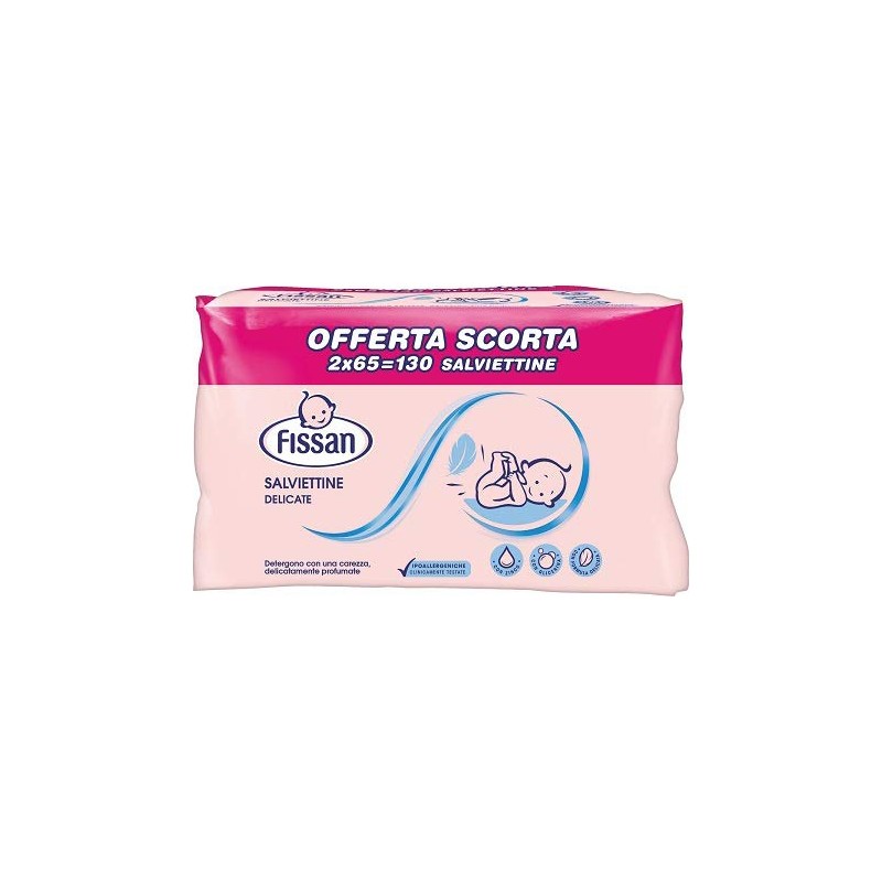 Salviette Umidificate Profumate Per Bambini - 128 Pezzi, Dermatologicamente Testate, Senza Alcool, PH Bilanciato - 4