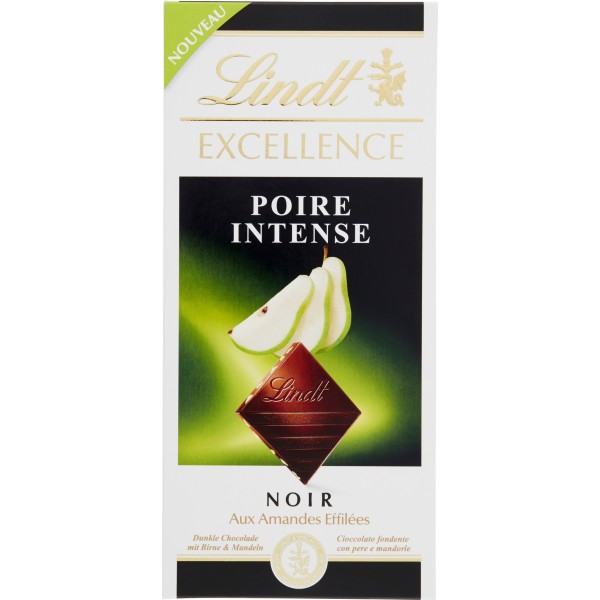 Lindt Excellence Poire Intense Noir 100 gr.