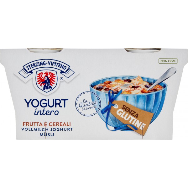 Sterzing Vipiteno Yogurt Frutta E Cereali 2x125 Gr