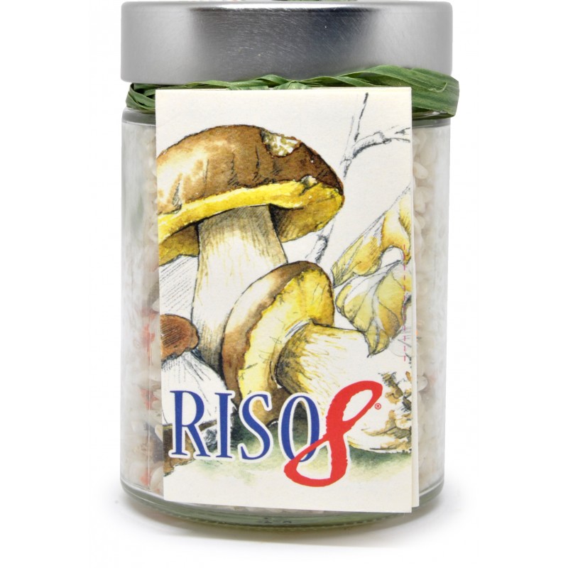 Alanfood Risotto Ai Funghi Porcini In Barattolo gr. 250 Primo Pronto