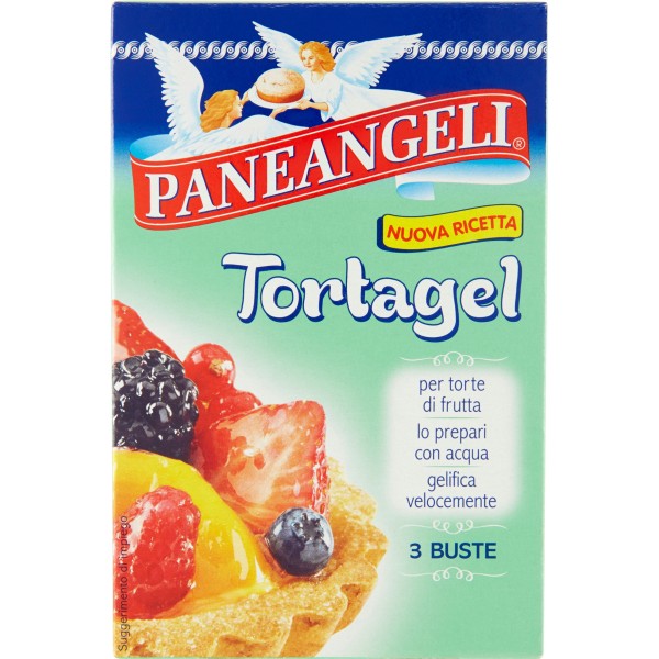 Paneangeli Tortagel  Preparato Gelatina Per Dolci 3 Buste gr.42