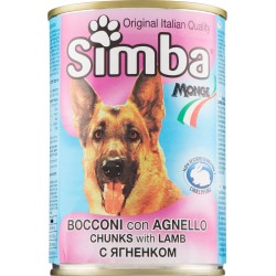 Simba Bocconi con Agnello per cani 415 gr