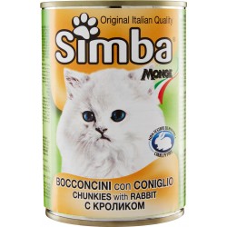 Simba Bocconcini con Coniglio per gatti 415 gr.