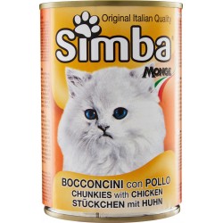 Simba Bocconcini con Pollo per gatti 415 gr.