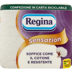 Regina Sensation carta igienica 4 rotoli