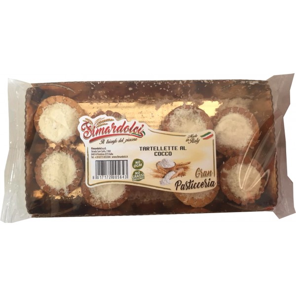 Fimardolci tartellette al cocco gr.170