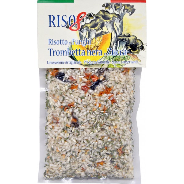 Alanfood risotto ai funghi trombetta e zucca gr.200