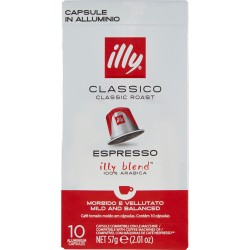 Illy Classico Espresso 10 Capsule Compatibili con le Macchine Nespresso* 57 gr.